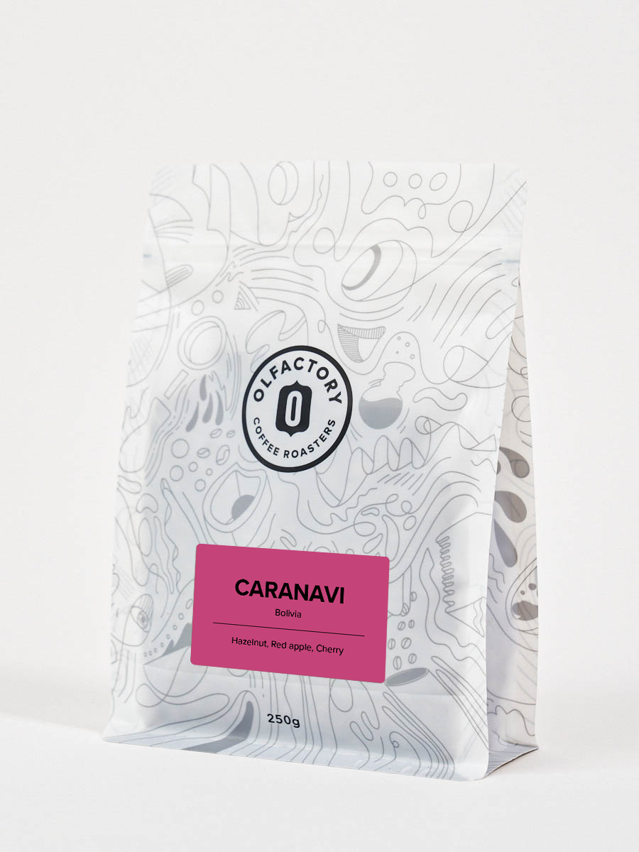 Bag of Caranavi single-origin speciality coffee — Olfactory Coffee Roasters
