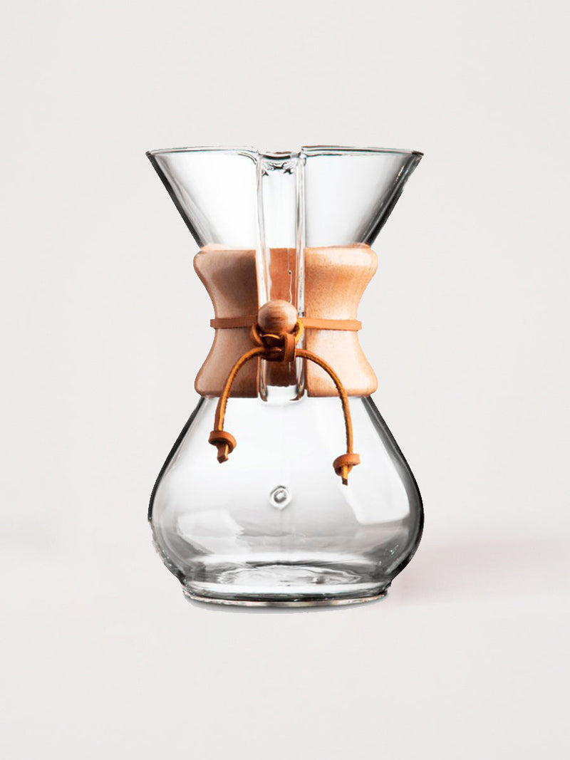 Chemex 6 cup pour-over coffee maker