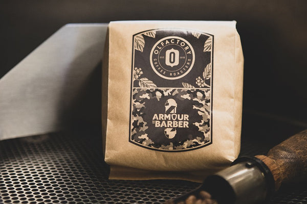 Armour to Barber Coffee Collaboration